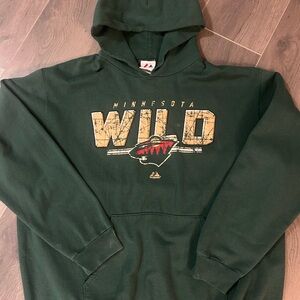 Green Minnesota Wild Hoodie